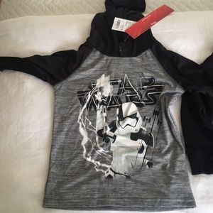 THREE StarWars hoodies NWT.